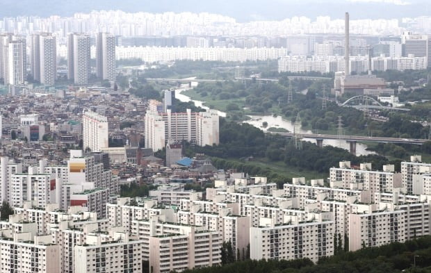 서울 탄천 일대 아파트 단지 모습. /사진=연합뉴스