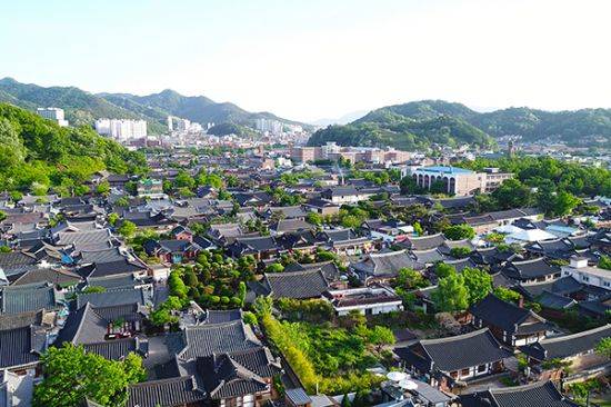 전주한옥마을. 사진=전주시 제공