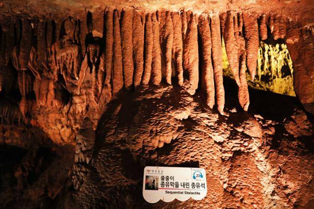 시원한 건 기본이고 종유석과 석순이 빚은 자연의 조각품을 감상하는 재미도 쏠쏠하다. ⓒ박준규
