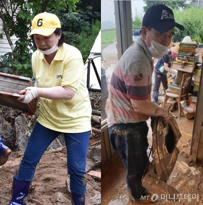 심상정 정의당 대표(왼쪽), 태영호 미래통합당 의원 /사진=뉴시스, 페이스북 캡처