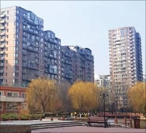 왕징에서 한국인이 가장 많이 거주하는 대서양신청 아파트 단지. /강동균 특파원