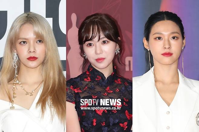▲ 신지민, 권민아, 김설현(왼쪽부터). ⓒ곽혜미, 한희재 기자