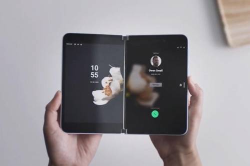 마이크로소프트(MS) 듀얼스크린폰 '서피스 듀오' /사진=MS