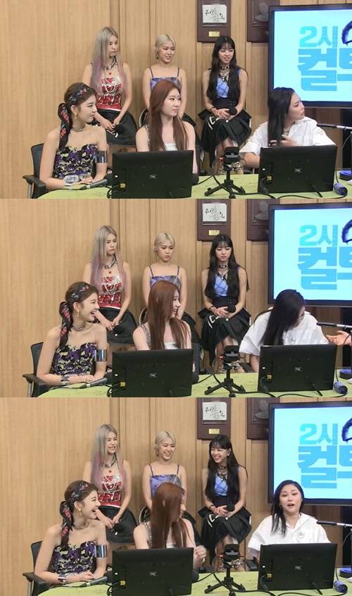 ‘컬투쇼’ ITZY가 ‘Not Shy’(낫 샤이)하게 자기 자랑을 했다. 사진=‘컬투쇼’ 캡쳐