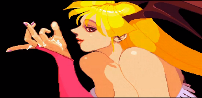 (캡콤 최고의 섹시 히로인 중 하나인 '모리건')