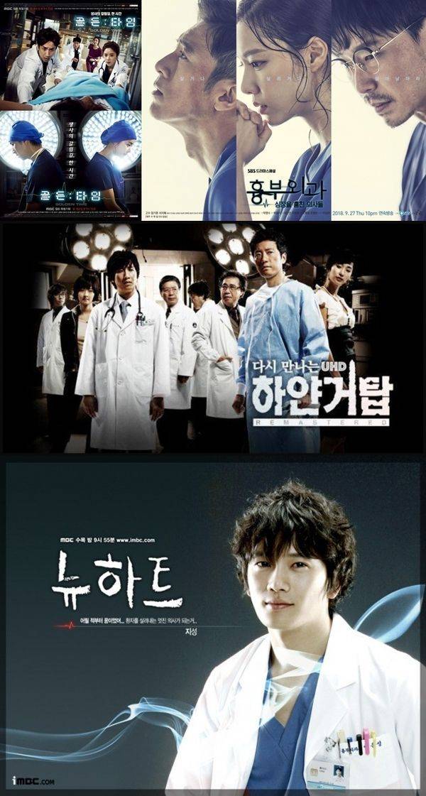 골든타임 흉부외과 하얀거탑 뉴하트 / 사진=SBS MBC