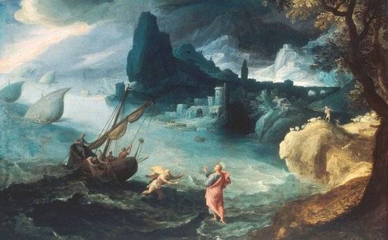 예수 당시의 유대인들은 천국 사람은 물 위를 걷는다고 믿었다. 그래서 물 위를 걷는 예수를 천국사람이라고 생각했다. [중앙포토]