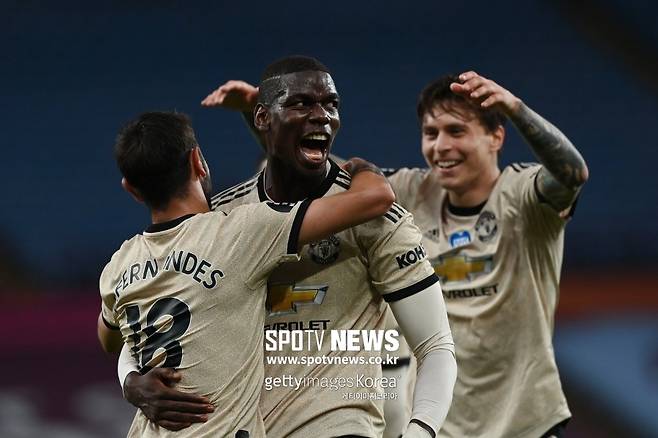 ▲ 브루노 페르난데스, 폴 포그바, 빅토르 린델로프(왼쪽부터)