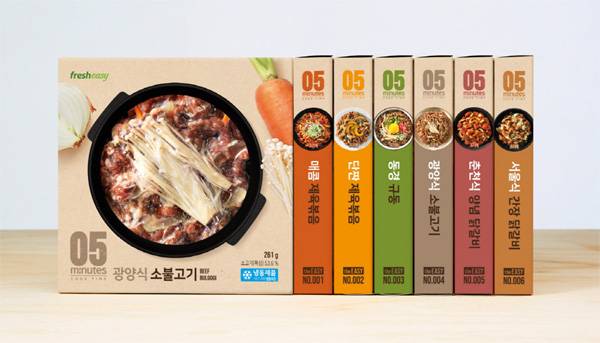 프레시지 `더이지 밀키트` 6종