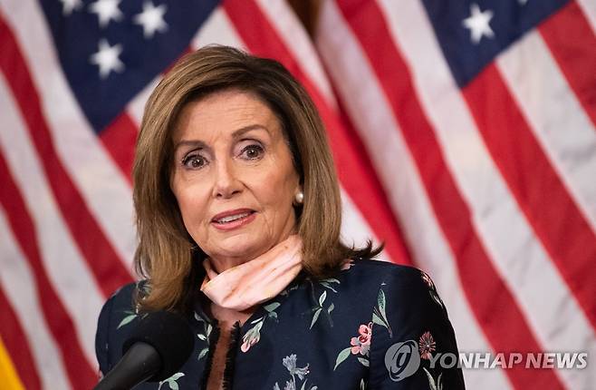 낸시 펠로시 미국 하원의장[UPI=연합뉴스 자료사진]