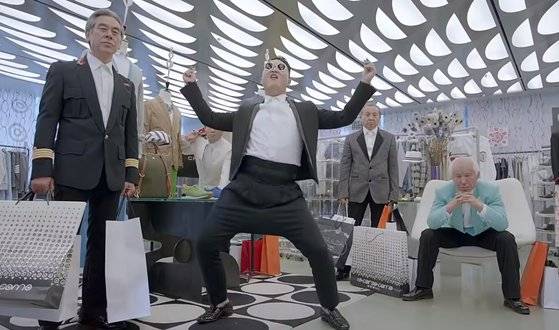 사진=싸이 '젠틀맨' MV 캡처