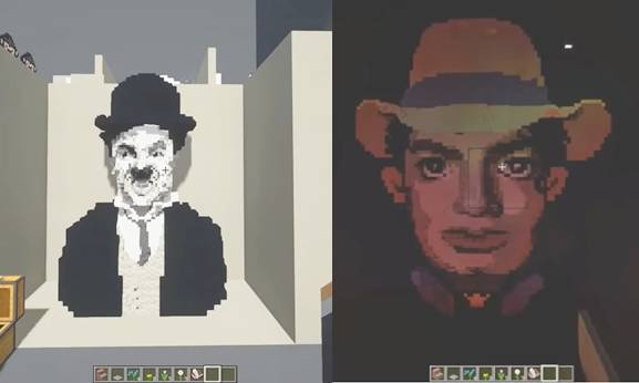 찰리 채플린(좌)과 마이클 잭슨(우)