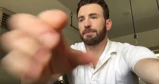 사진=크리스 에반스 트위터 캡처