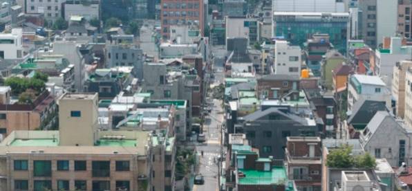 서울 강남구의 빌라 밀집 지역 전경.