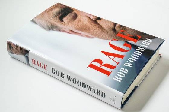 15일 출간하는 밥 우드워드의 신간 '격노(RAGE)'. [EPA=연합뉴스]