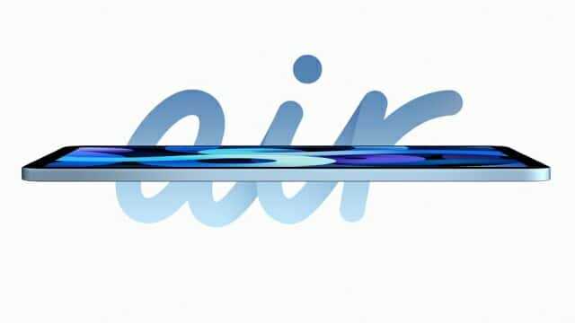 아이패드 에어 신형에는 아이패드OS 14이 선탑재된다. (사진=애플)