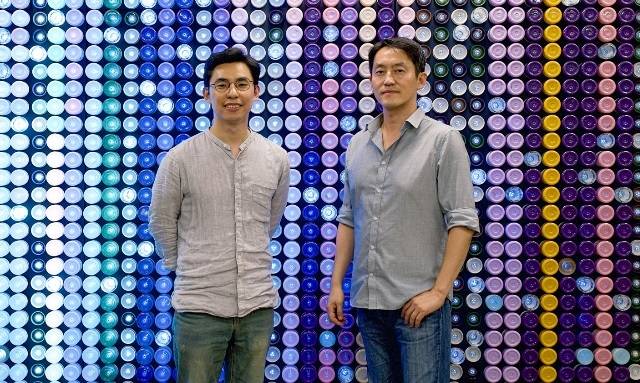 서강대 아트&테크놀로지학과 성백신 대학원생(왼쪽)과 김주섭 지도교수의 모습 [서강대학교 제공. 재판매 및 DB 금지]