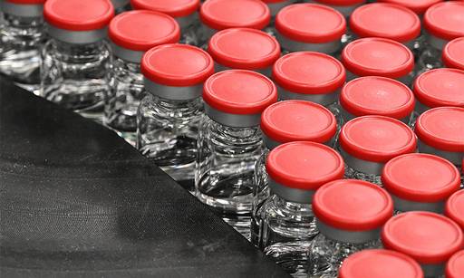 개발중인 코로나19 백신의 모습. AFP연합뉴스