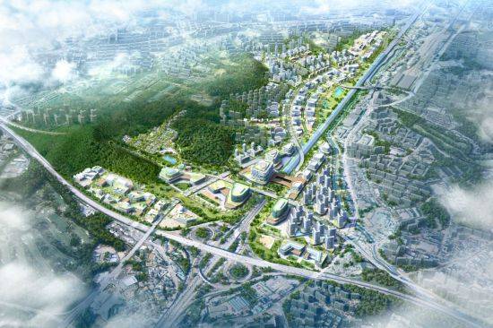 용인 플랫폼시티 조감도.