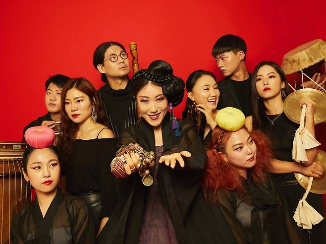 국악 그룹 악단광칠 [문화재청 제공. 재판매 및 DB 금지]