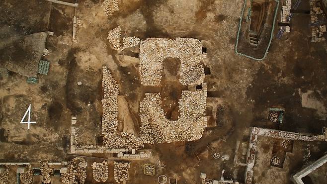 종1품과 정2품의 근무처였던 협선당의 유구 [문화재청 제공. 재판매 및 DB 금지]