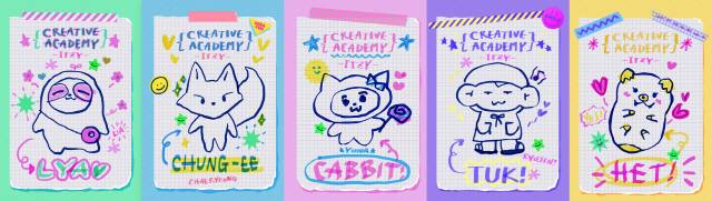 걸그룹 ‘있지’(ITZY)가 7월 선보인 캐릭터. /사진제공=라인프렌즈