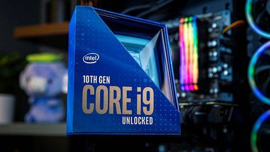 데스크톱용 10세대 코어 프로세서 최상위 모델인 코어 i9-10900K. (사진=인텔)