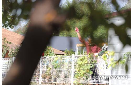 "답답해요" 촬영 : 정경재 기자