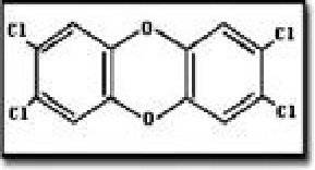다이옥신의 분자 구조