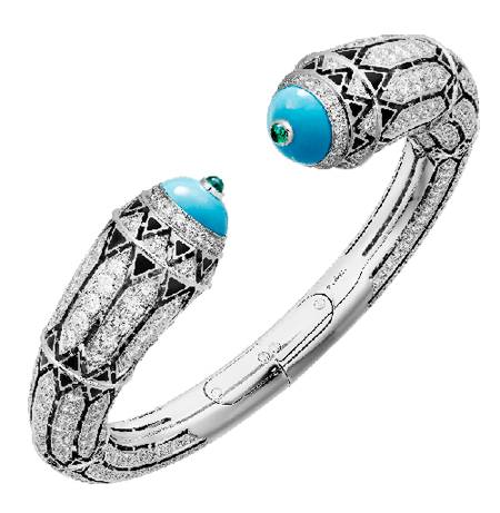 까르띠에 칼람 브레이슬릿.  [© Cartier]