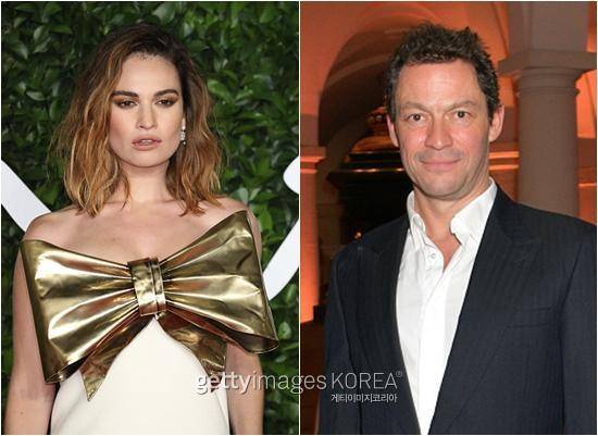 릴리 제임스, 도미닉 웨스트