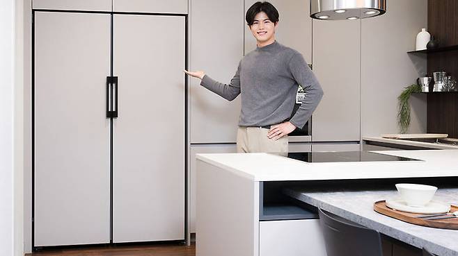삼성전자, 비스포크 냉장고 패널 디자인 확대 (사진=삼성전자 제공)