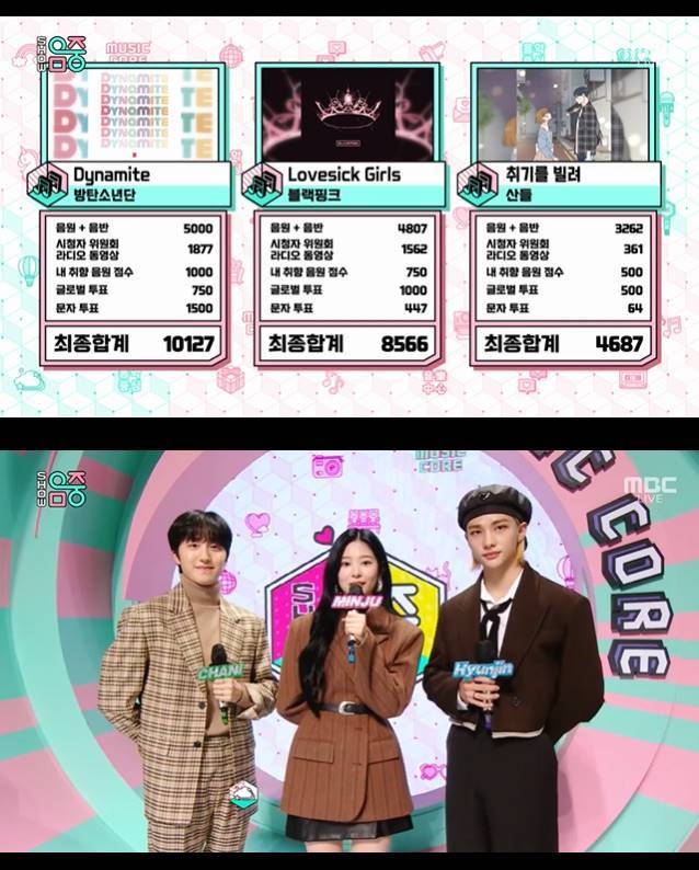 /사진=MBC '쇼! 음악중심' 방송화면 캡처