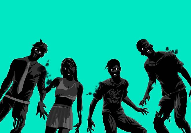 게티이미지 좀비