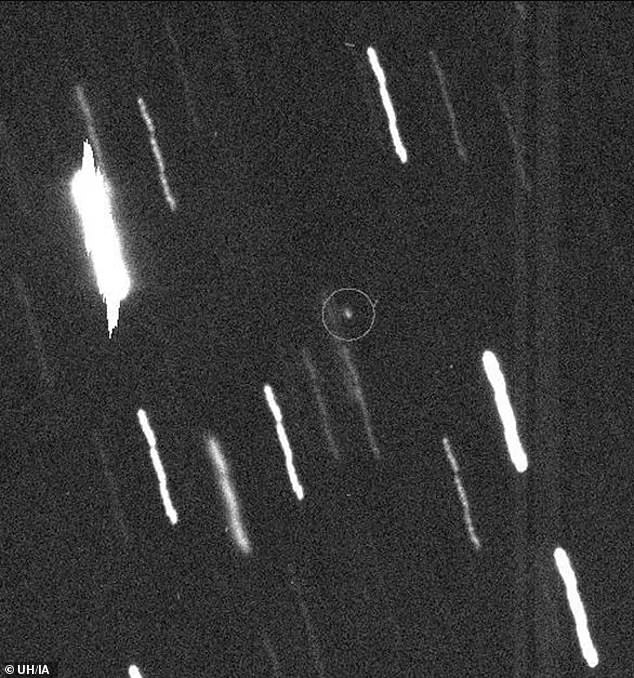 2004년 관측된 소행성 아포피스의 모습(사진=하와이대 천문학연구소)