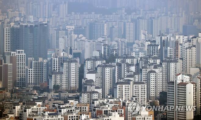 서울 시내 아파트 단지 [연합뉴스 자료사진]