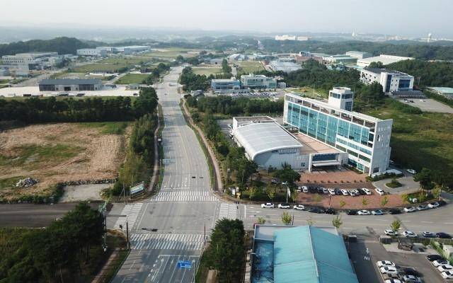 신산업을 육성하기 위해 조성된 강릉과학산업단지의 전경. /강릉과학산업진흥원 제공