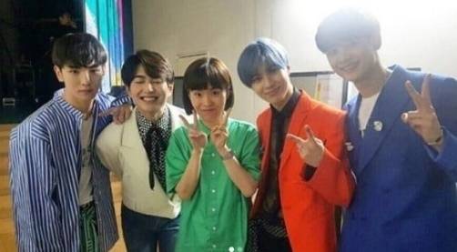 [서울=뉴시스] 박지선, 샤이니 멤버들. 2020.11.03. (사진 = 키 인스타그램 캡처) photo@newsis.com