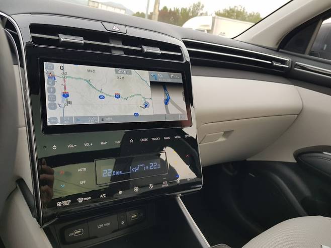 디 올 뉴 투싼 센터페시아