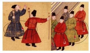 중국 명나라때 유행한 '마미군' [출처: 대만 '백과지식' 홈페이지]