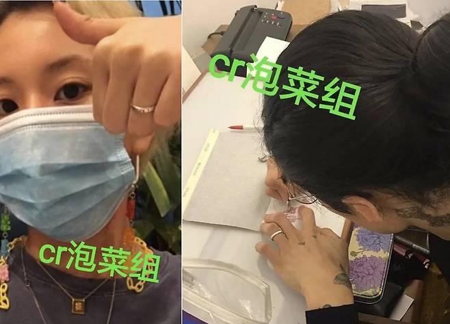 채영 침화사 - 온라인 커뮤니티 캡처