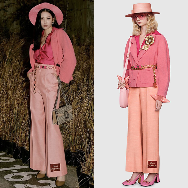 /사진=선미 인스타그램, 구찌