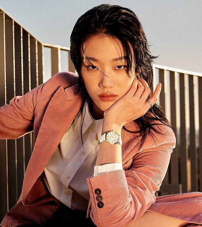 모델 최소라 /사진=오메가 공식 홈페이지