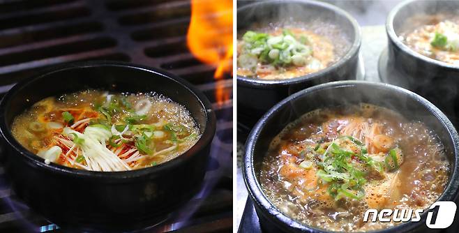 귀농 6년차 '염소아빠' 김영민(46)씨는 염소요리 전문식당을 함께 운영하고 있다. 2020.10.23/뉴스1 © News1 공정식 기자