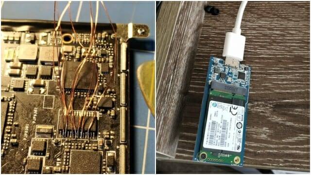 펄스 시큐리티는 TPM 칩과 FPGA 기판을 연결해 비트로커 암호화 키를 빼냈다. (사진=펄스 시큐리티)