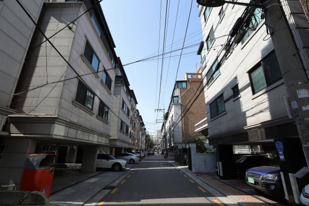 서울 송파구 빌라와 다세대 주택 밀집 지역. /연합뉴스