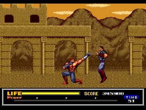 (게임의 세계관을 잘 묘사한 북두의권)