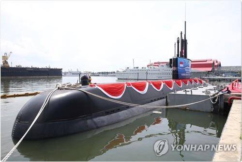 대우조선해양이 건조한 인도네시아 잠수함 1차사업 3번함 [대우조선해양 제공=연합뉴스]