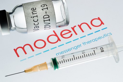 모더나의 코로나19 백신 후보물질/사진=AFP