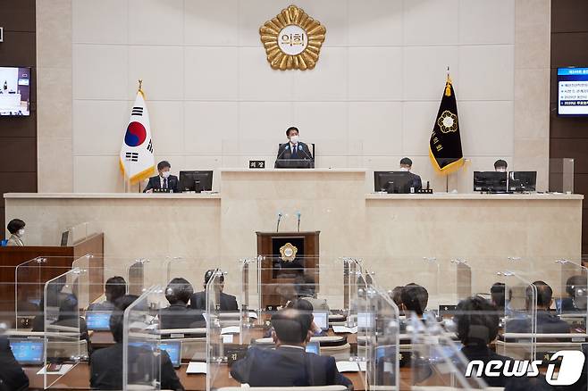 용인시의회 본회의장 모습.(용인시의회 제공) © 뉴스1